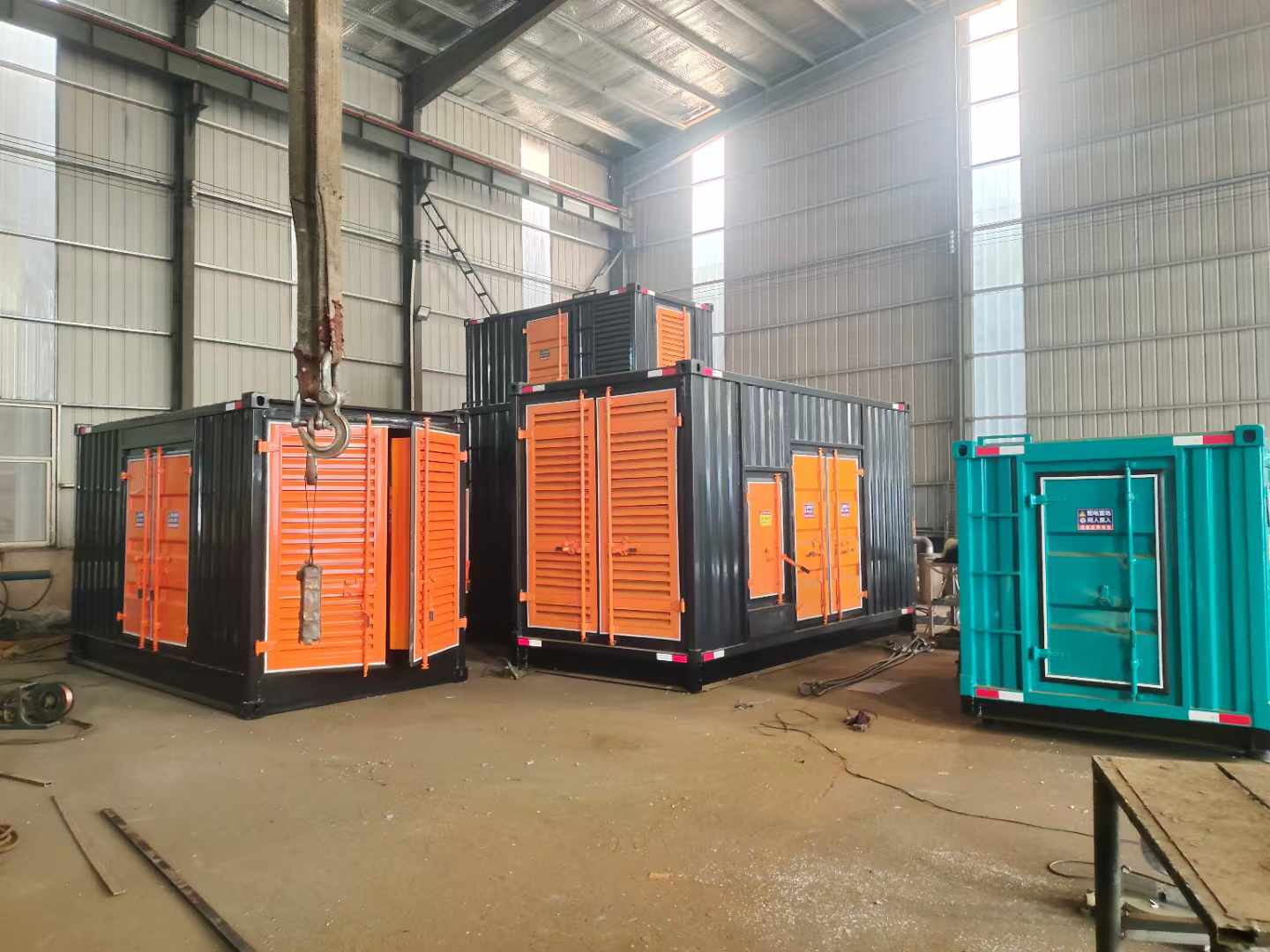 黑水500kw柴油发电机组可以带动多少功率设备？