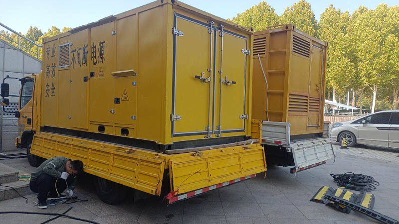 黑水柴油发电机组和UPS电源配合使用时的注意事项